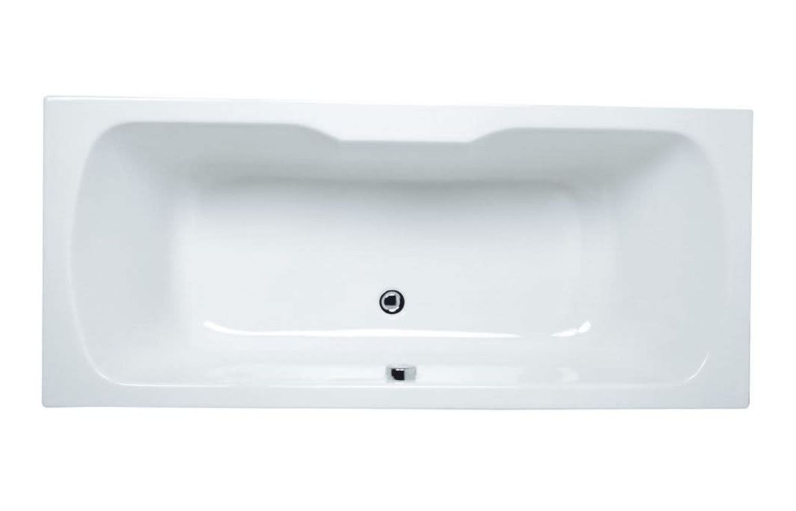 Straight Bath, VitrA Optima 0TH 1700x750mm Double Ended Bath