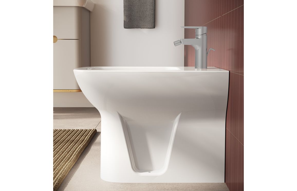 VitrA S20 Back to Wall Bidet - White, Toilets - Image 6