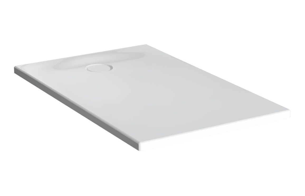 VitrA Leaf 1200mm x 750mm Rectangular Tray - White, VitrA, Leaf