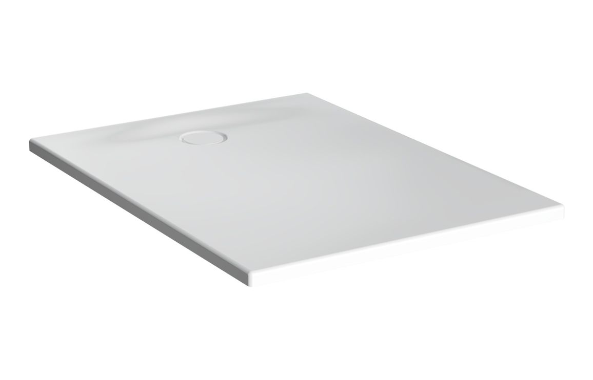 VitrA Leaf 1000mm x 800mm Rectangular Tray - White, VitrA, Leaf
