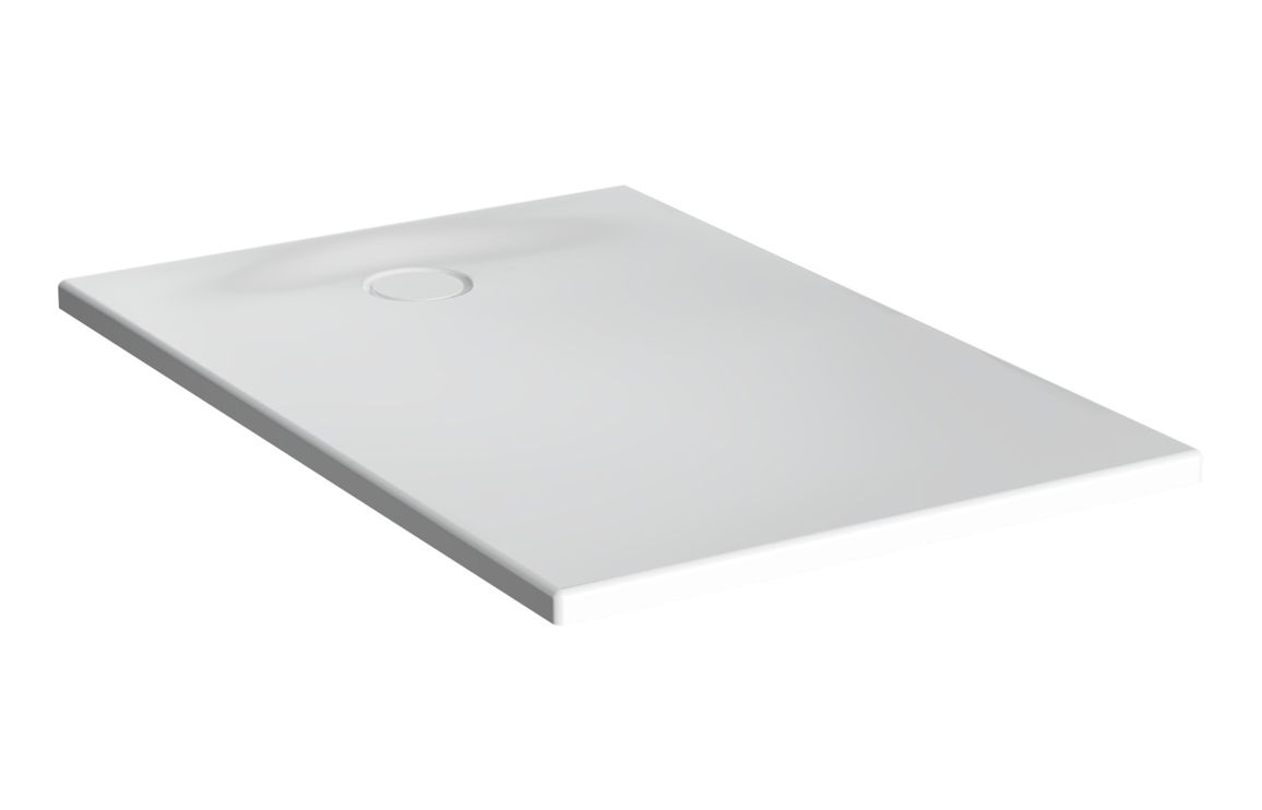 VitrA Leaf 1200mm x 800mm Rectangular Tray - White, VitrA, Leaf