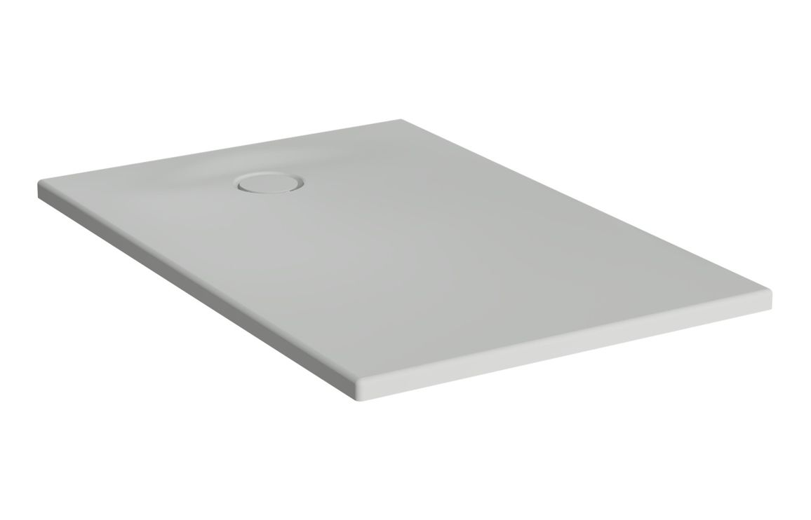 VitrA Leaf 1200mm x 800mm Rectangular Tray - Matt Gray, VitrA, Leaf