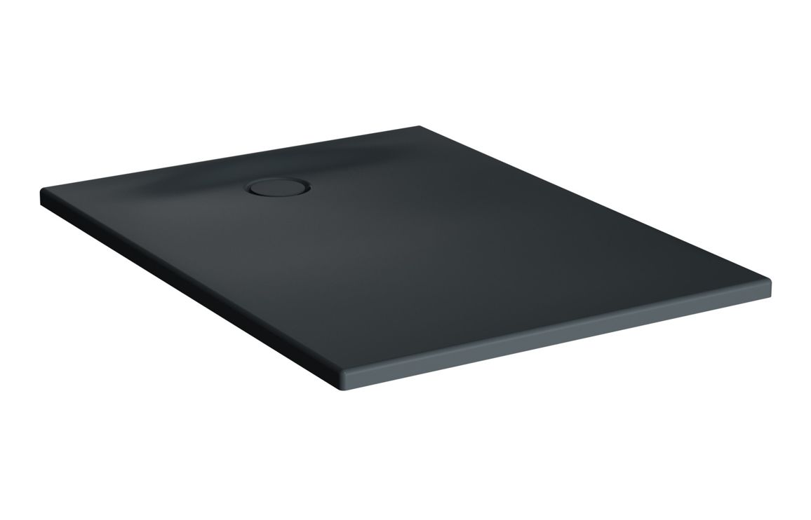 VitrA Leaf 1200mm x 900mm Rectangular Tray - Matt Anthracite, VitrA, Leaf