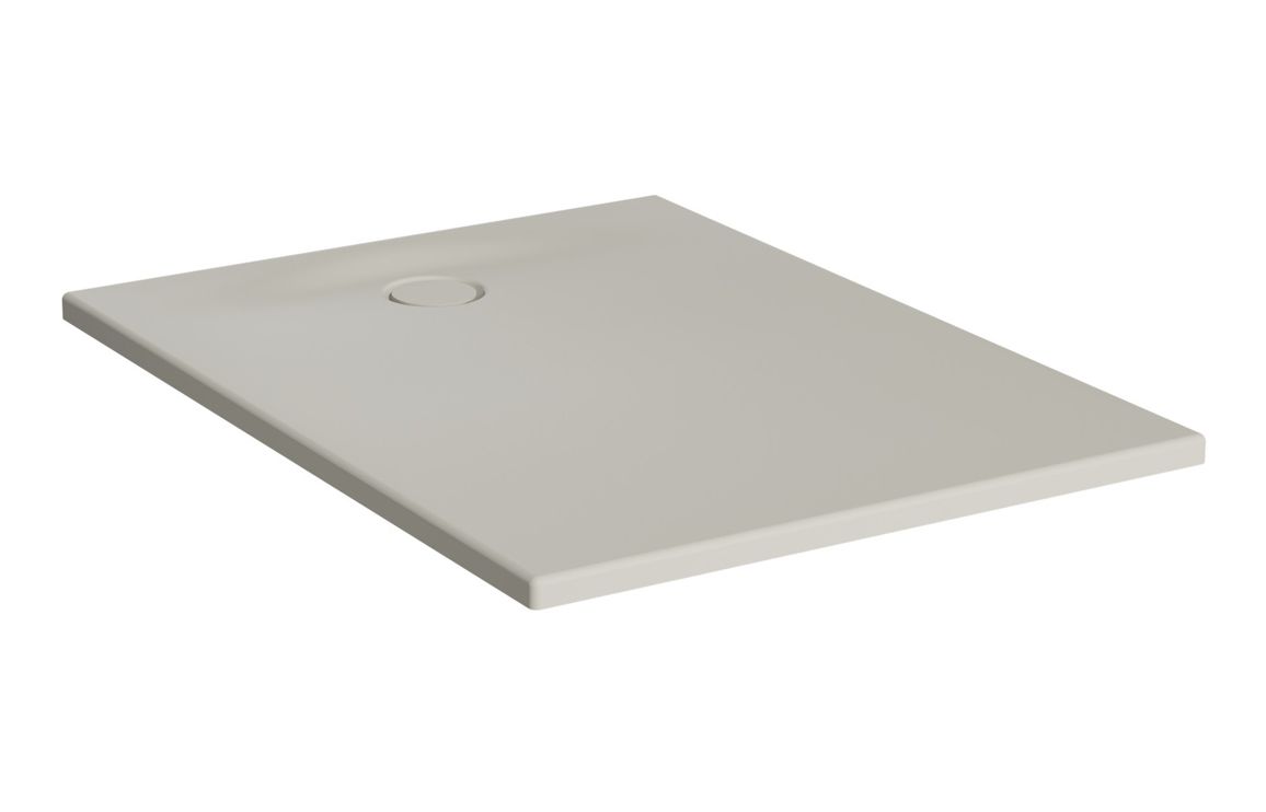 VitrA Leaf 1200mm x 900mm Rectangular Tray - Matt Taupe, VitrA, Leaf