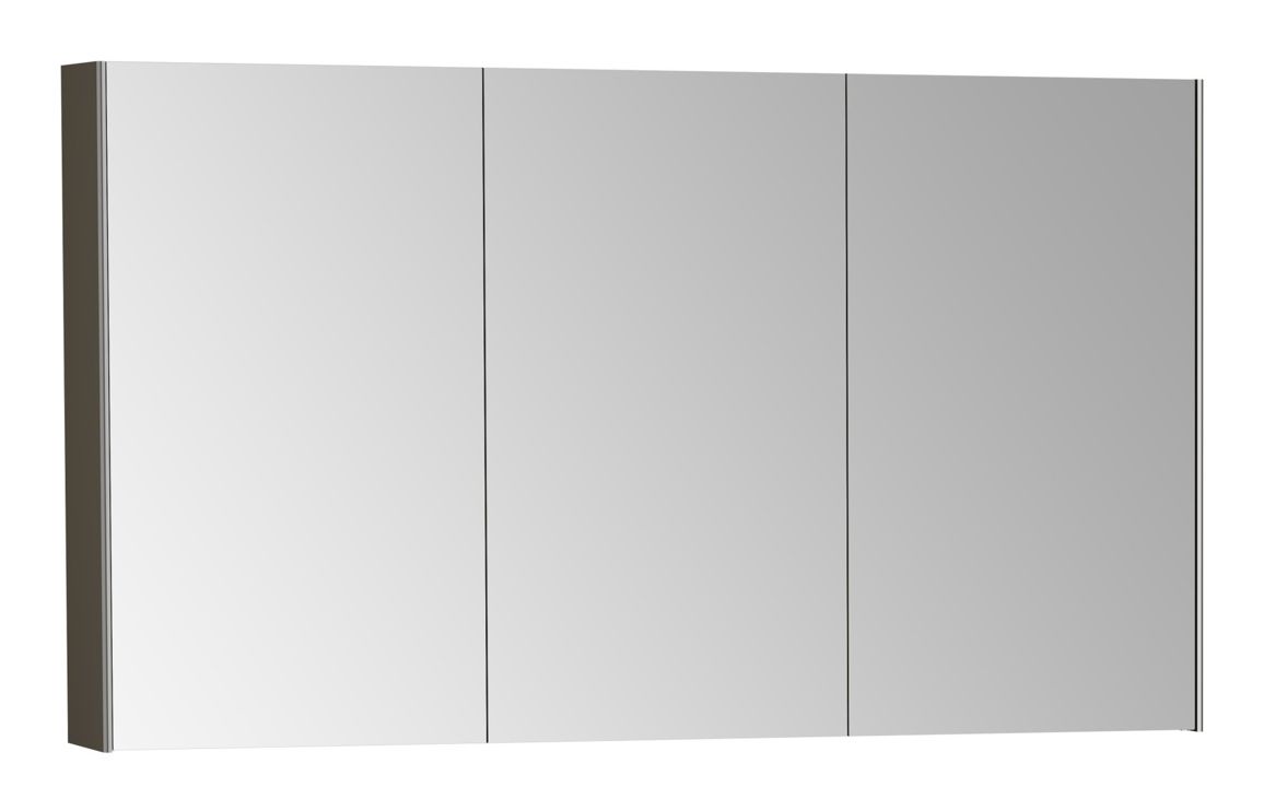 Mirrors, VitrA 1220x695mm Mirrored Cabinet - Brushed Chrome