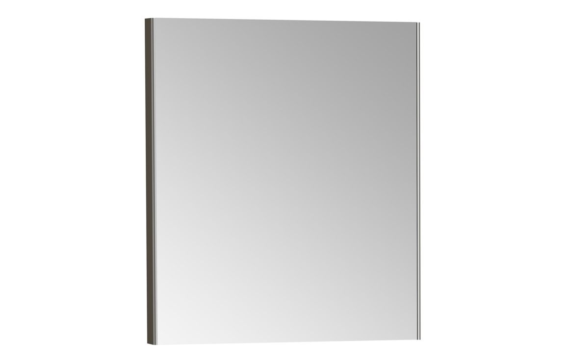 Mirrors, VitrA 620x695mm Rectangular Mirror - Brushed Chrome