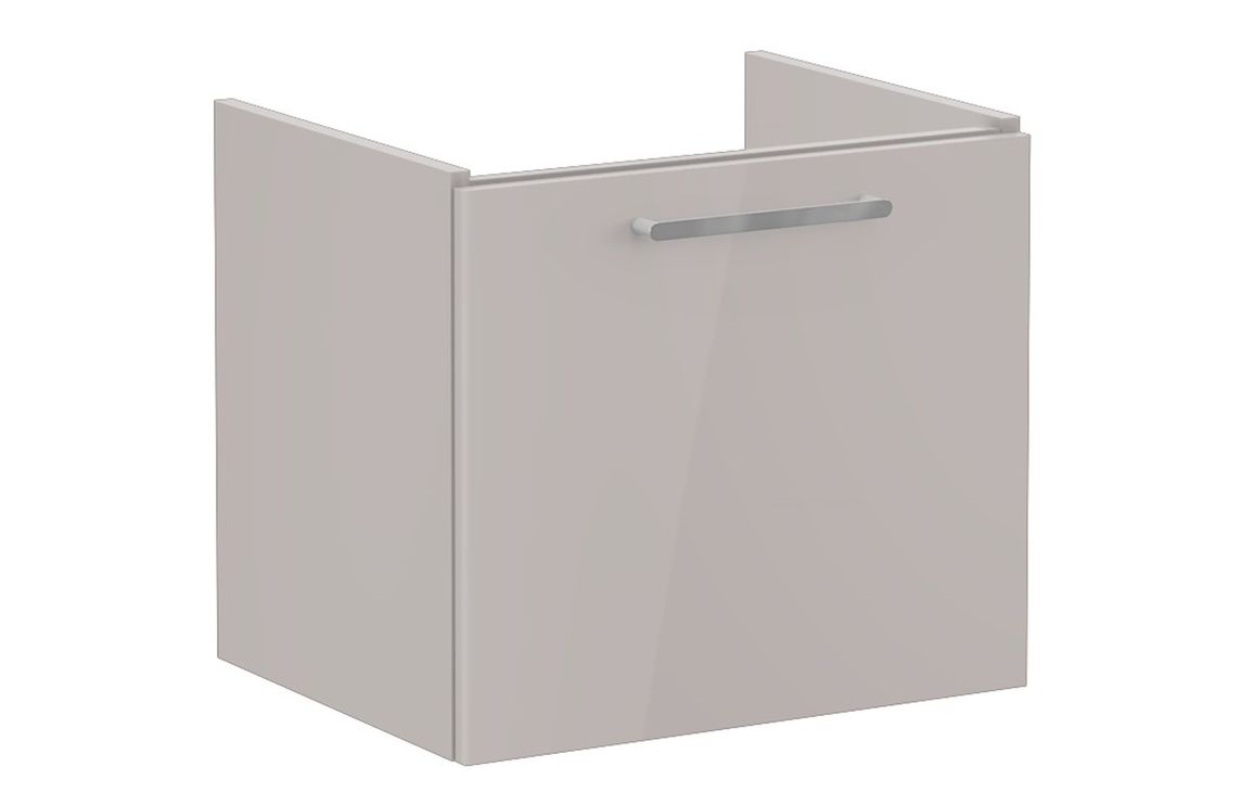 VitrA Root Flat 60cm 1 Drawer Washbasin Unit - Bright Sahara Beige,Furniture