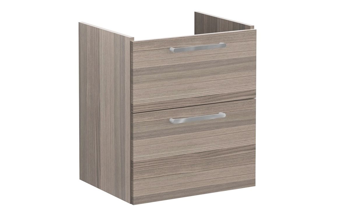 VitrA Root Flat 60cm 2 Drawer Washbasin Unit - Cordoba,Furniture