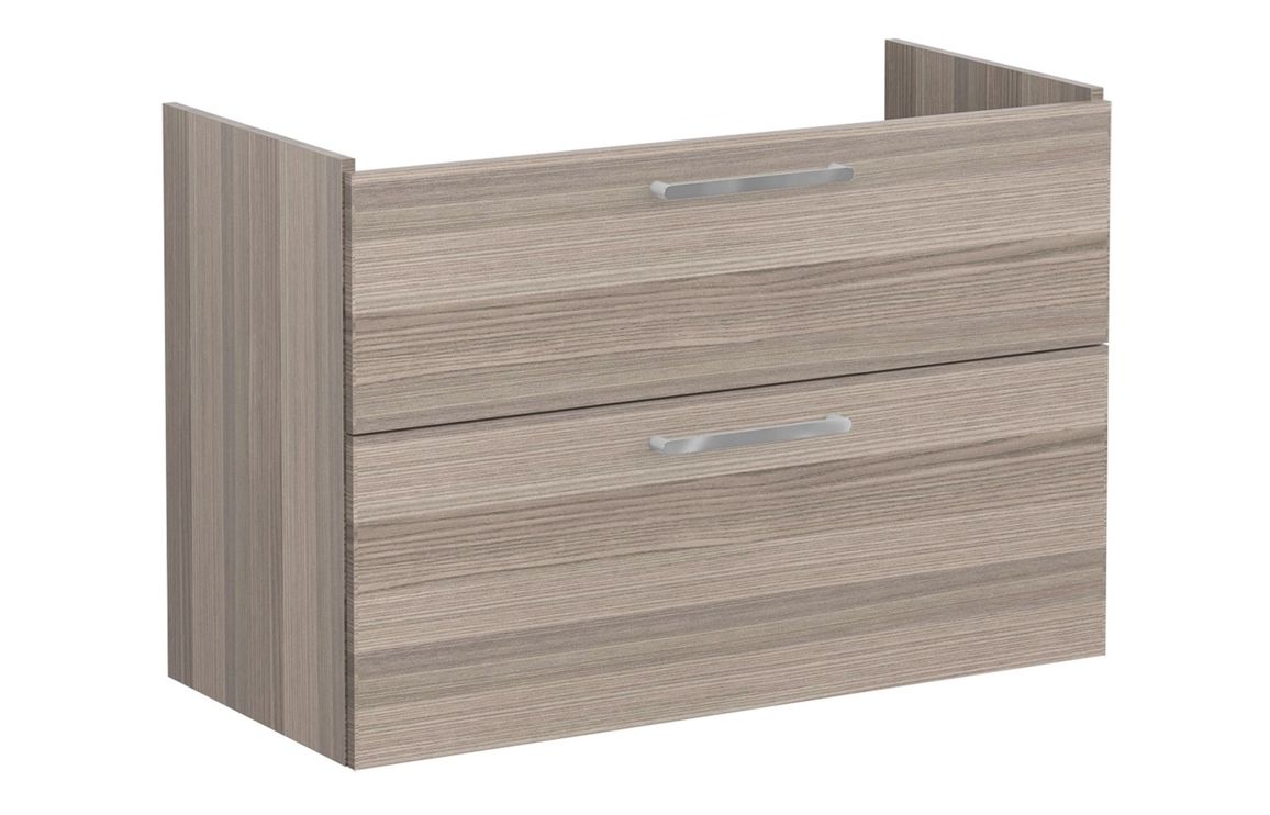VitrA Root Flat 100cm 2 Drawer Washbasin Unit - Cordoba,Furniture