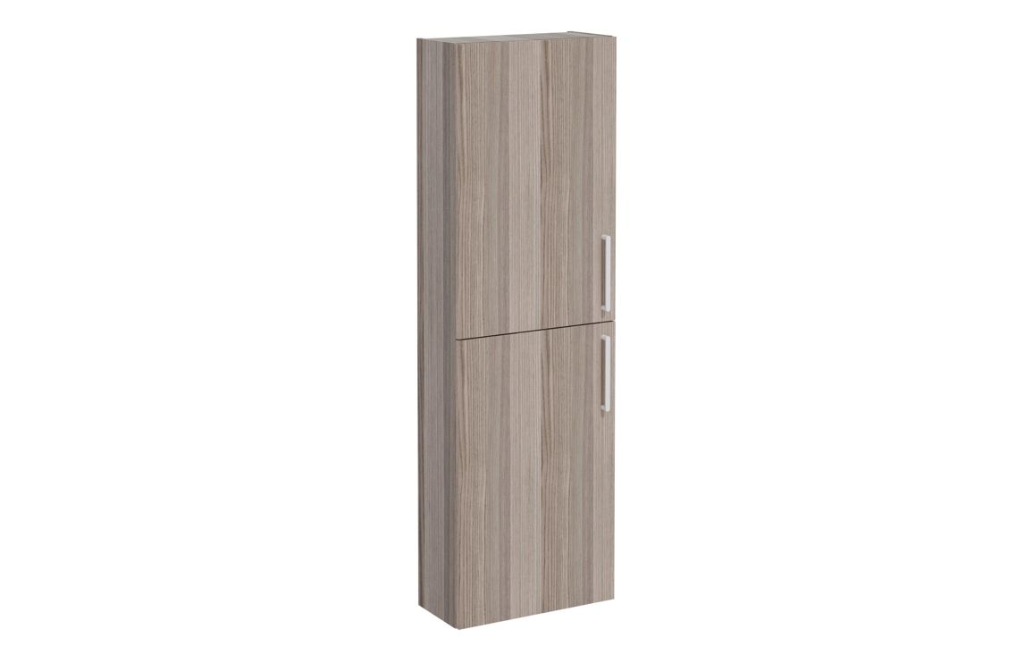 VitrA Root Flat 55cm 2 Door Slim Tall Unit (LH Hinge) - Cordoba,Furniture
