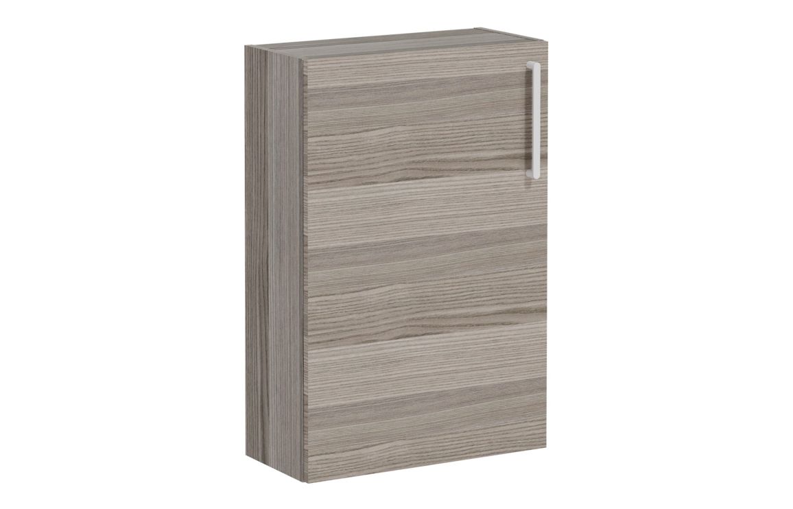 VitrA Root Flat 55cm 1 Door Slim Lower/Base Unit (LH Hinge) - Cordoba,Furniture