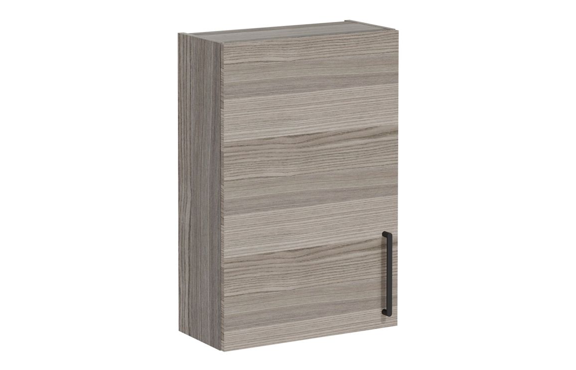 VitrA Root Flat 60cm 1 Door Upper/Wall Unit (LH Hinge) - Cordoba,Furniture