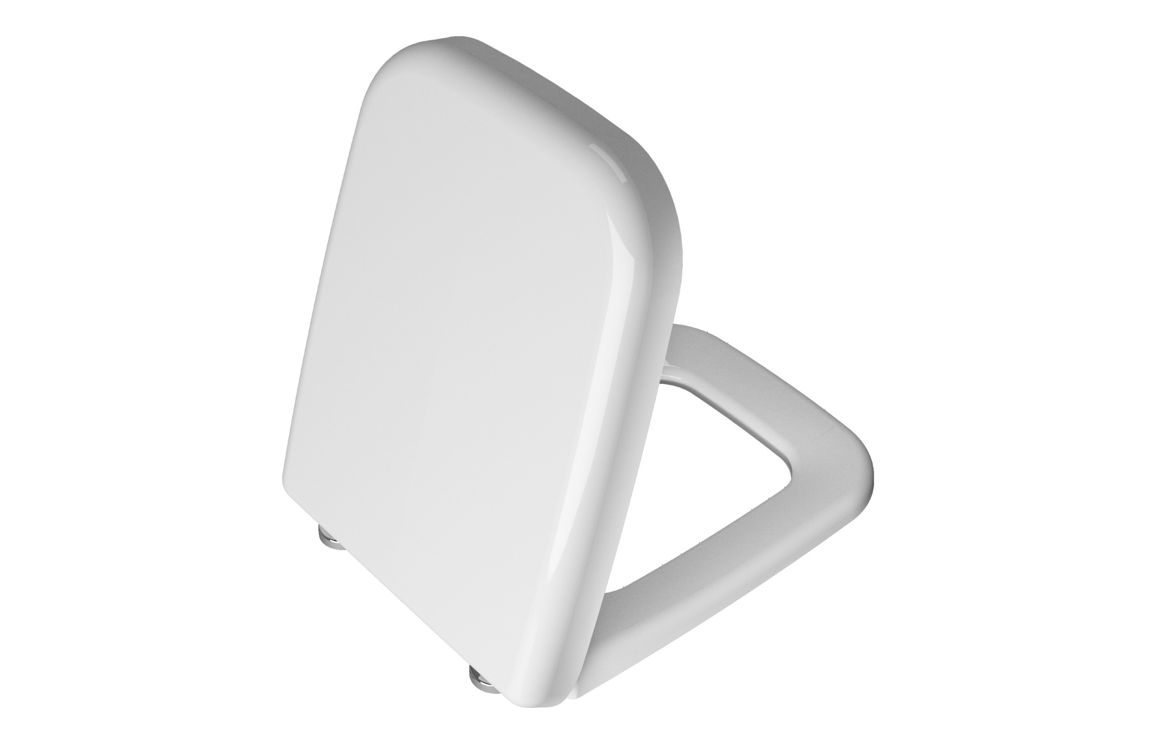 VitrA Integra Square Toilet Seat - White, Toilets