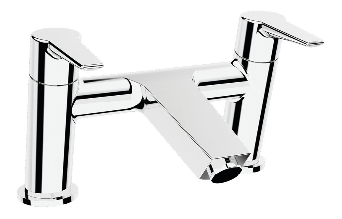 VitrA Solid S Bath Filler - Chrome, Bathroom Taps