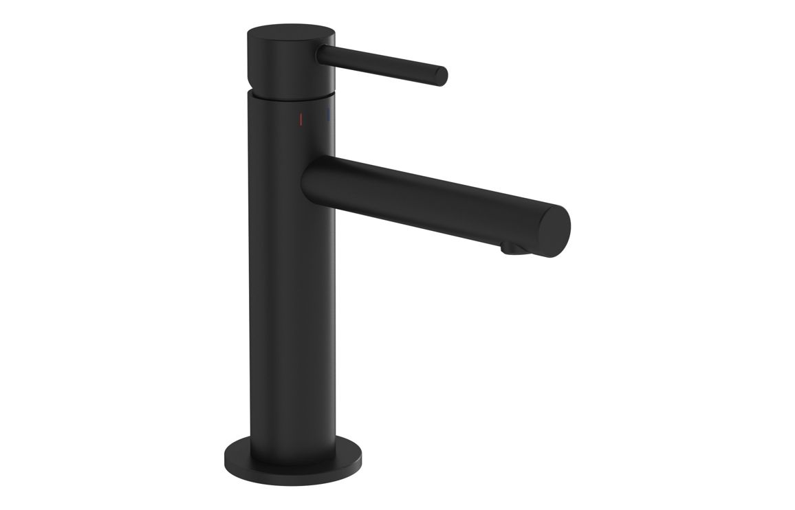 VitrA Origin Basin Mixer - Matt Black, Bathroom Taps