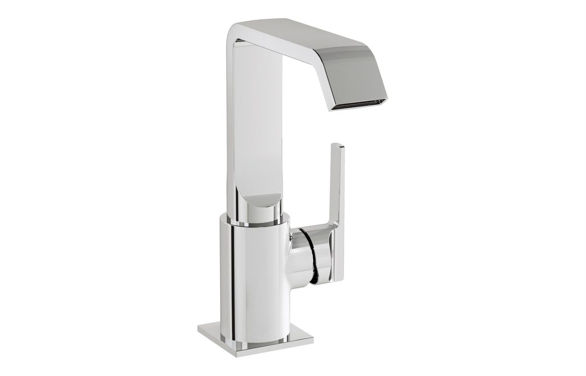 VitrA Suit Basin Mixer (Side Handle) - Chrome, Bathroom Taps