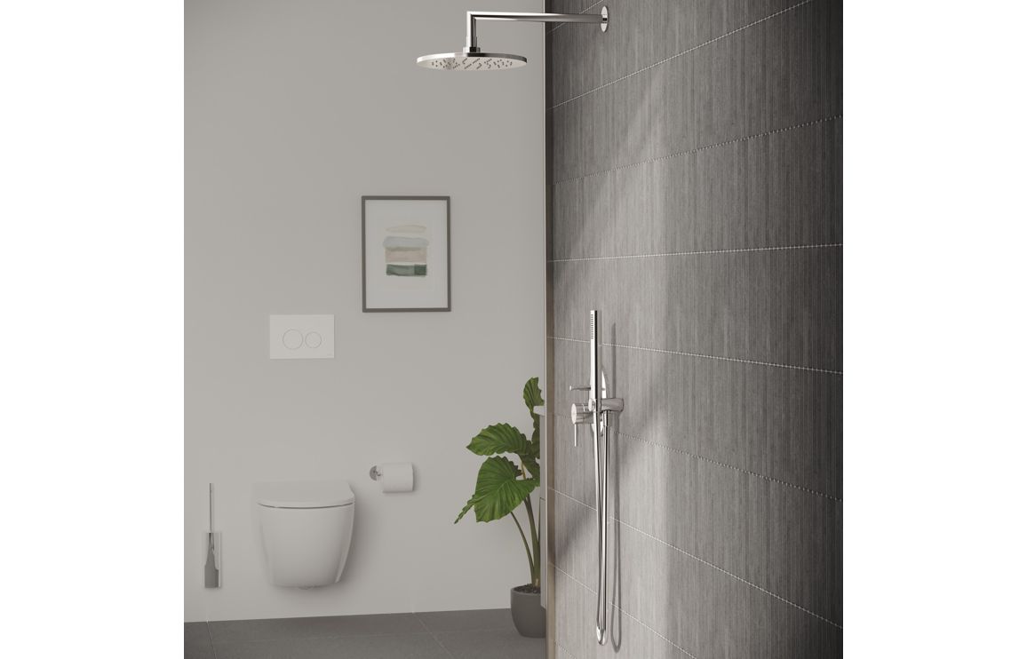 VitrA Origin Integrated 2-Way Diverter - Chrome - Image 5