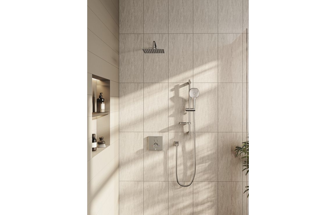 VitrA Origin Wall Mounted Connection Pipe (Long) - Chrome - Image 2