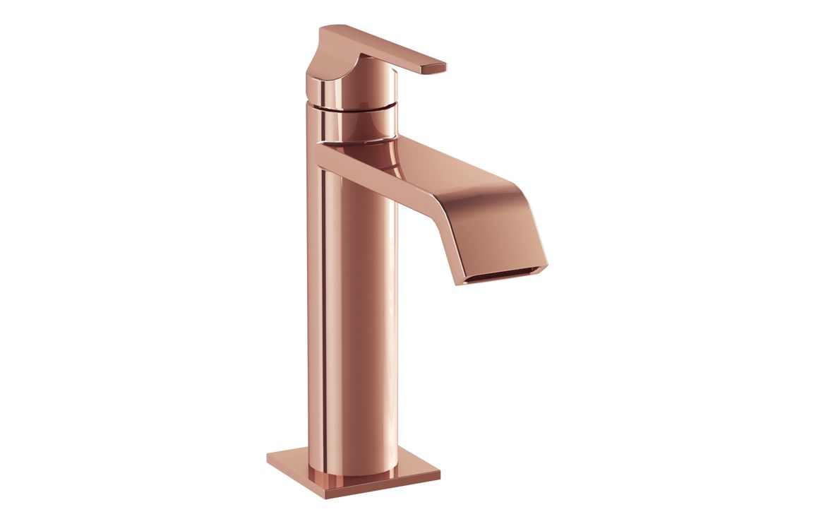 VitrA Suit Basin Mixer (Top Handle) - Soft Copper, Bathroom Taps