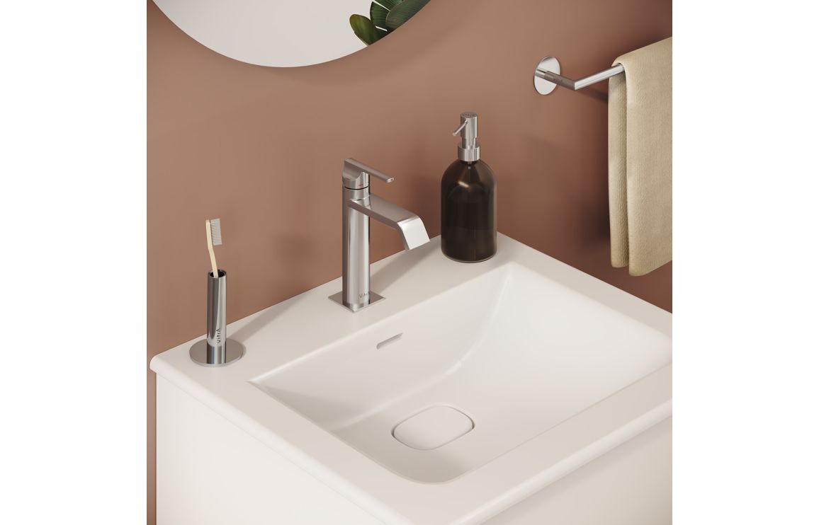 VitrA Suit Basin Mixer (Top Handle) - Chrome, Bathroom Taps - Image 3