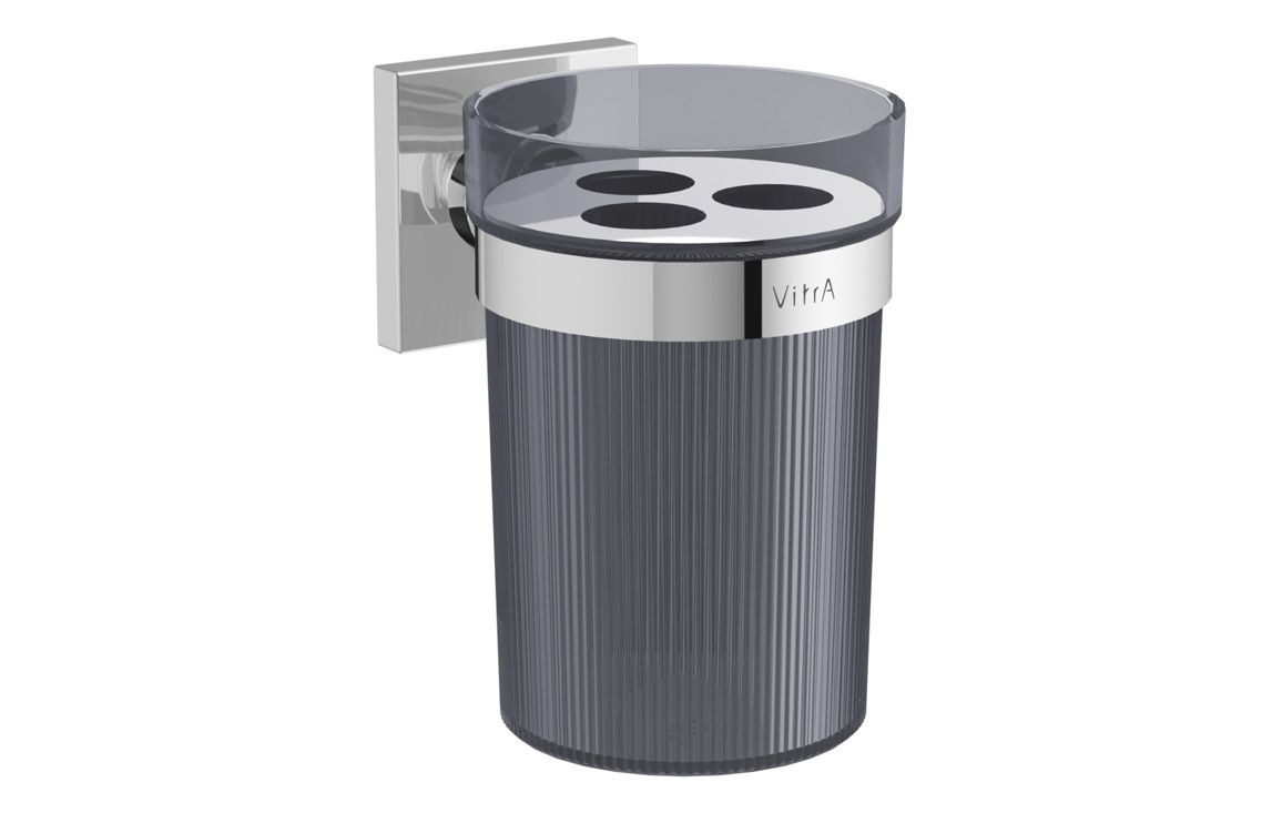 Bathroom Accessories, VitrA Root Toothbrush Holder - Chrome