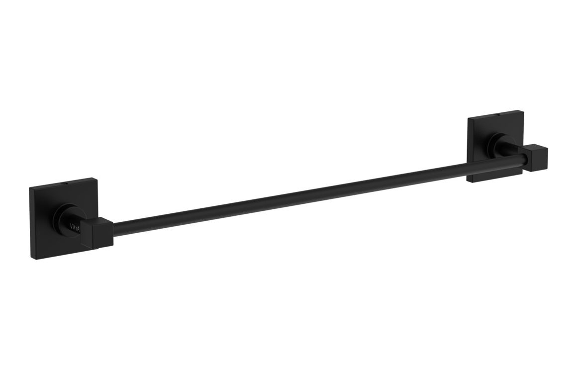 Bathroom Accessories, VitrA Root 40cm Towel Rail - Matt Black