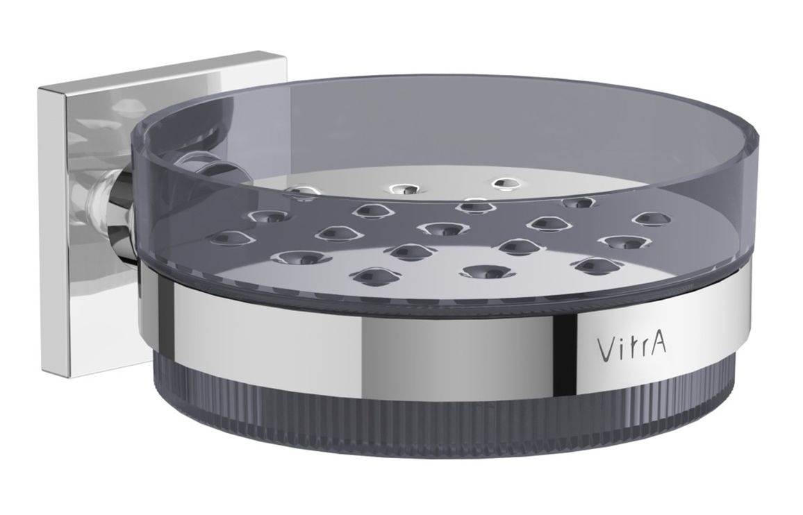 Bathroom Accessories, VitrA Root Soap Dish - Chrome
