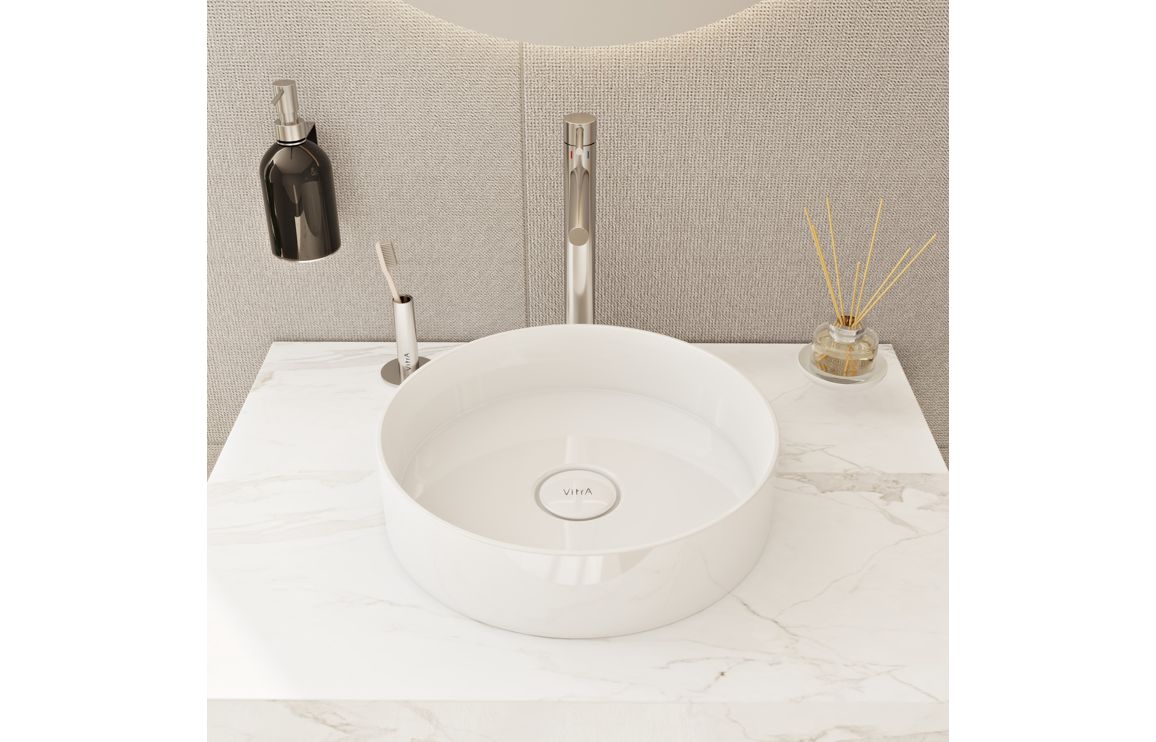 Bathroom Accessories, VitrA Origin Soap Dispenser - Chrome - Image 3