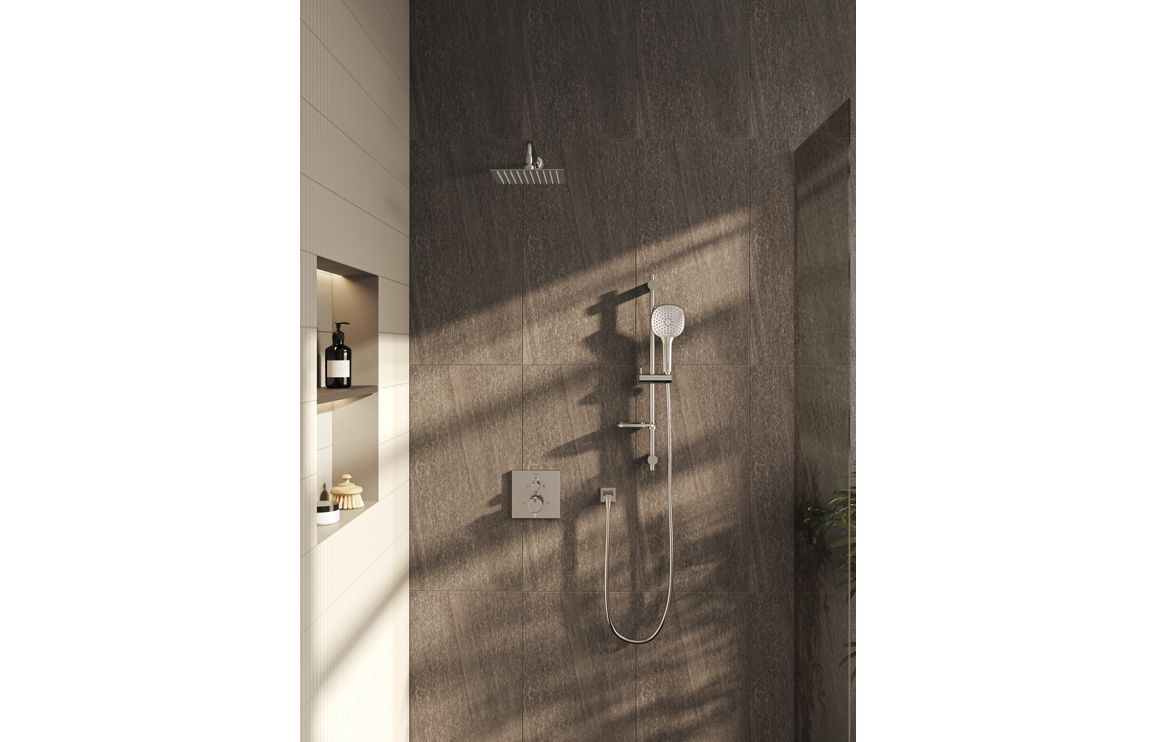 VitrA Origin Wall Mounted Connection Pipe (Long) - Chrome - Image 4
