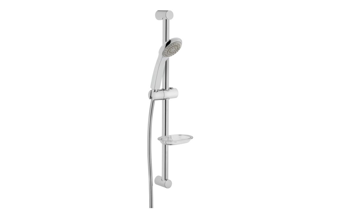 VitrA Solo C Hand Shower w/Slide Rail - Chrome