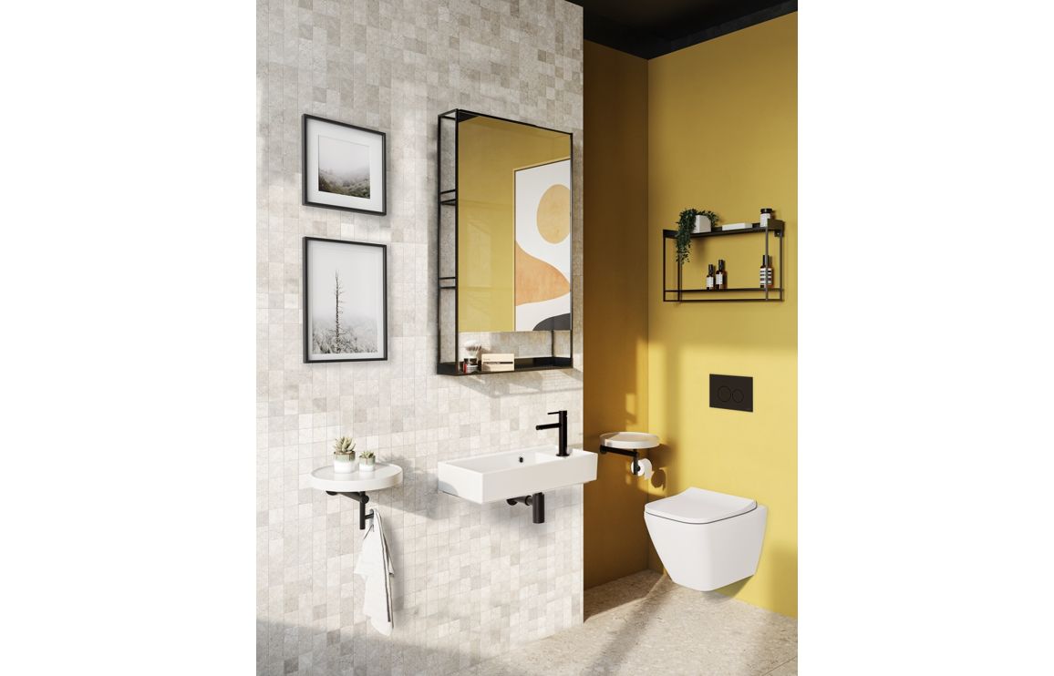 VitrA Integra Square Slim Toilet Seat - White, Toilets - Image 6
