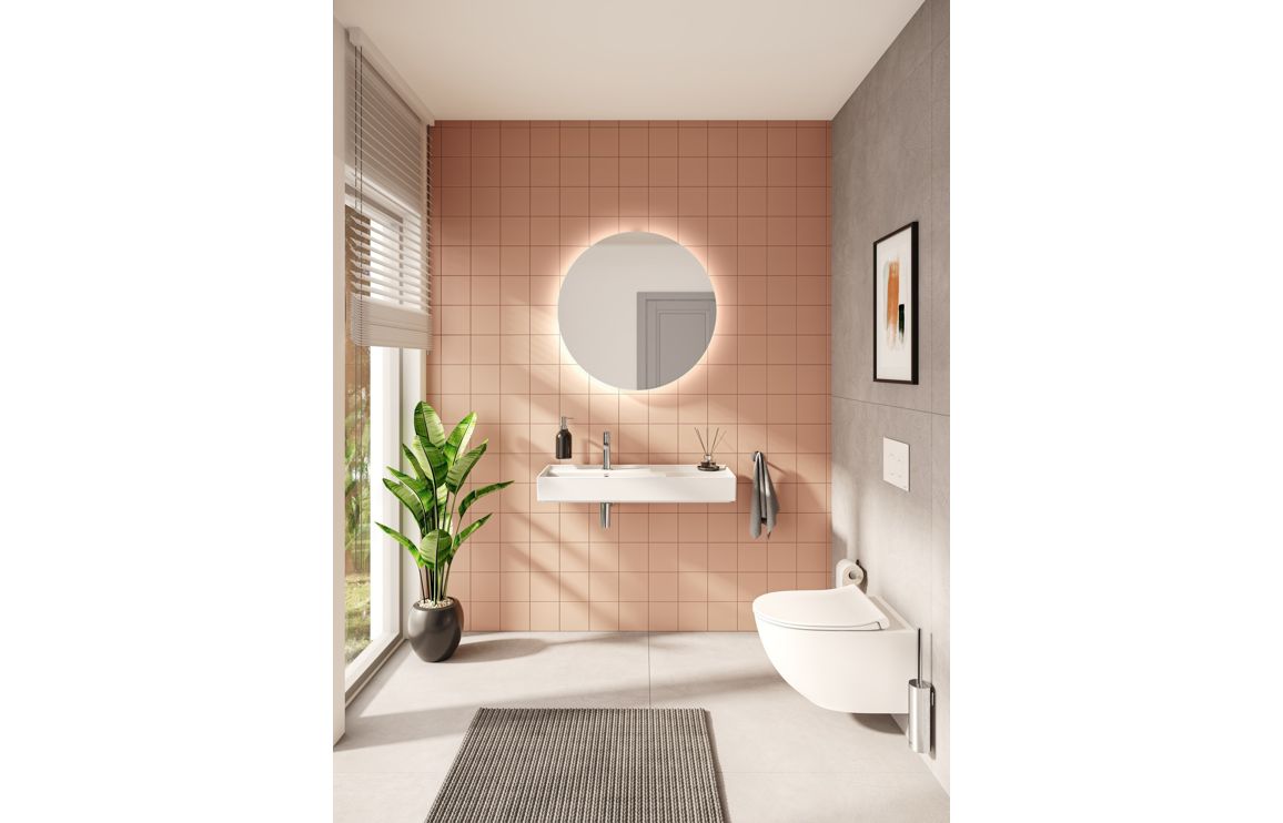 Bathroom Accessories, VitrA Origin Bathrobe Hook - Chrome - Image 5
