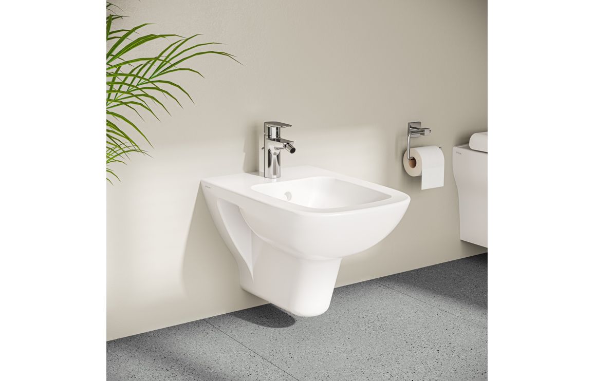 VitrA Flow Soft Bidet Mixer - Chrome, Bathroom Taps - Image 2