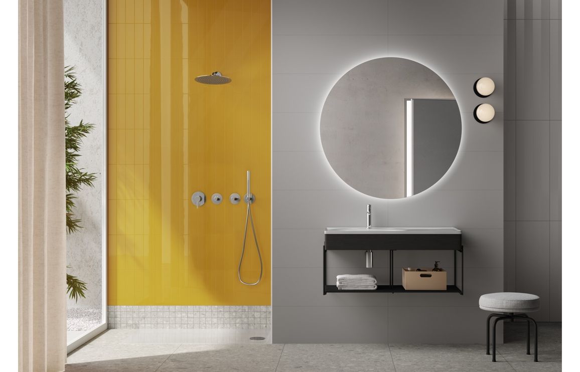 VitrA Origin Wall Mounted Connection Pipe (Long) - Chrome - Image 5