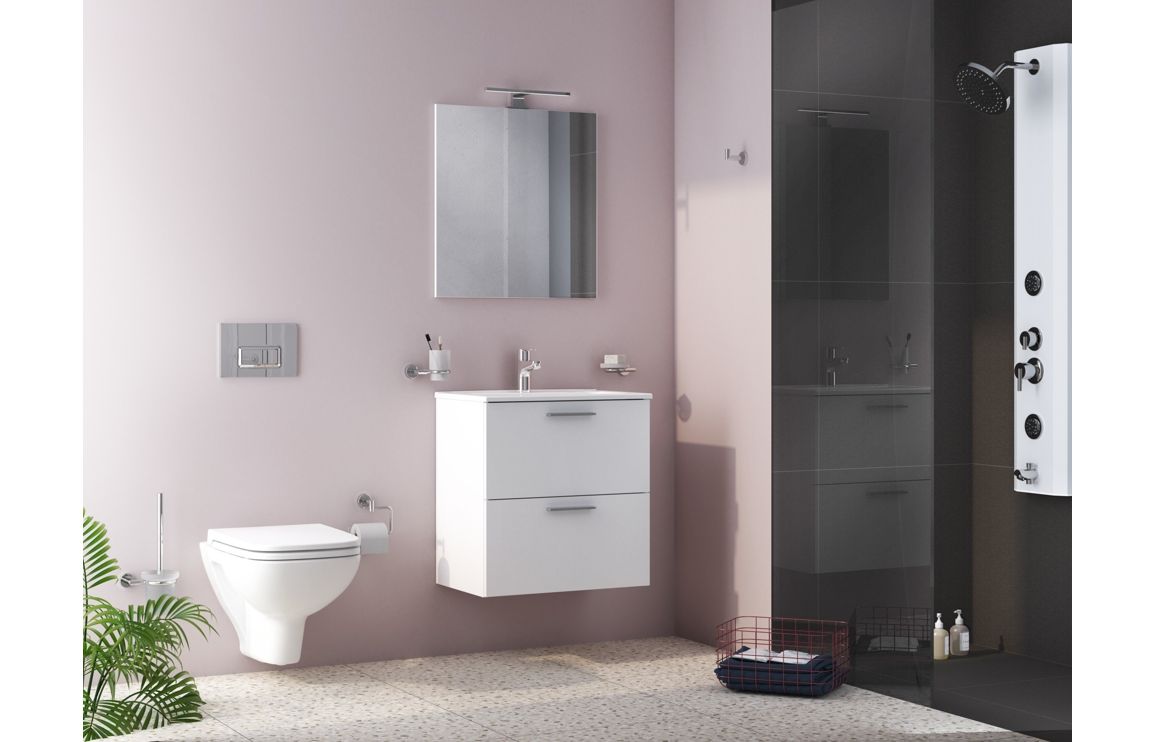 VitrA S20 Soft Close Toilet Seat - White, Toilets - Image 6