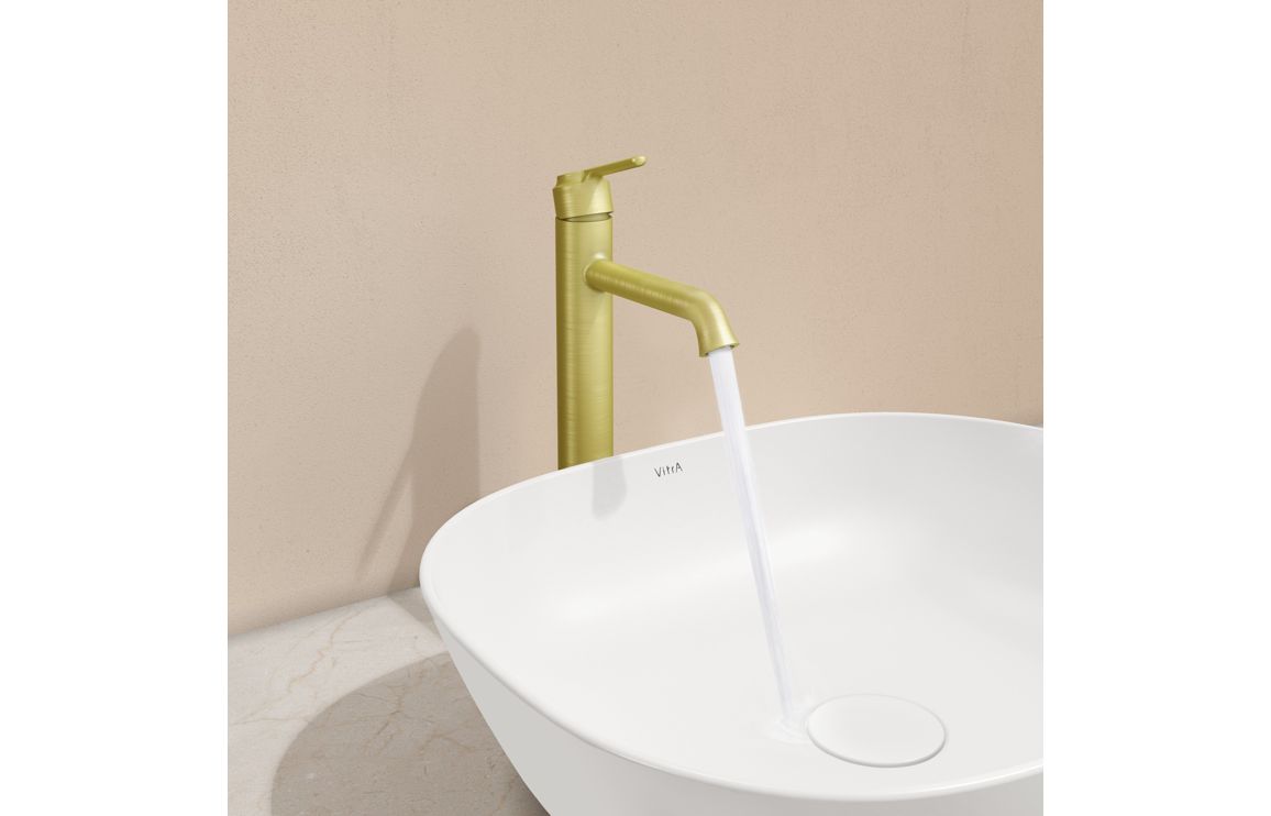 VitrA Universal Ceramic Waste (Free-Flowing) - White, Bathroom Taps - Image 3