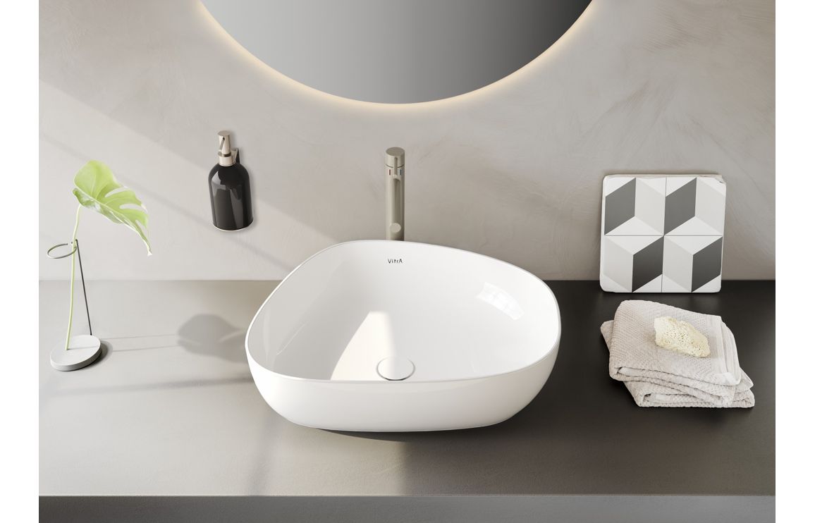 Bathroom Accessories, VitrA Origin Soap Dispenser - Brushed Nickel - Image 2