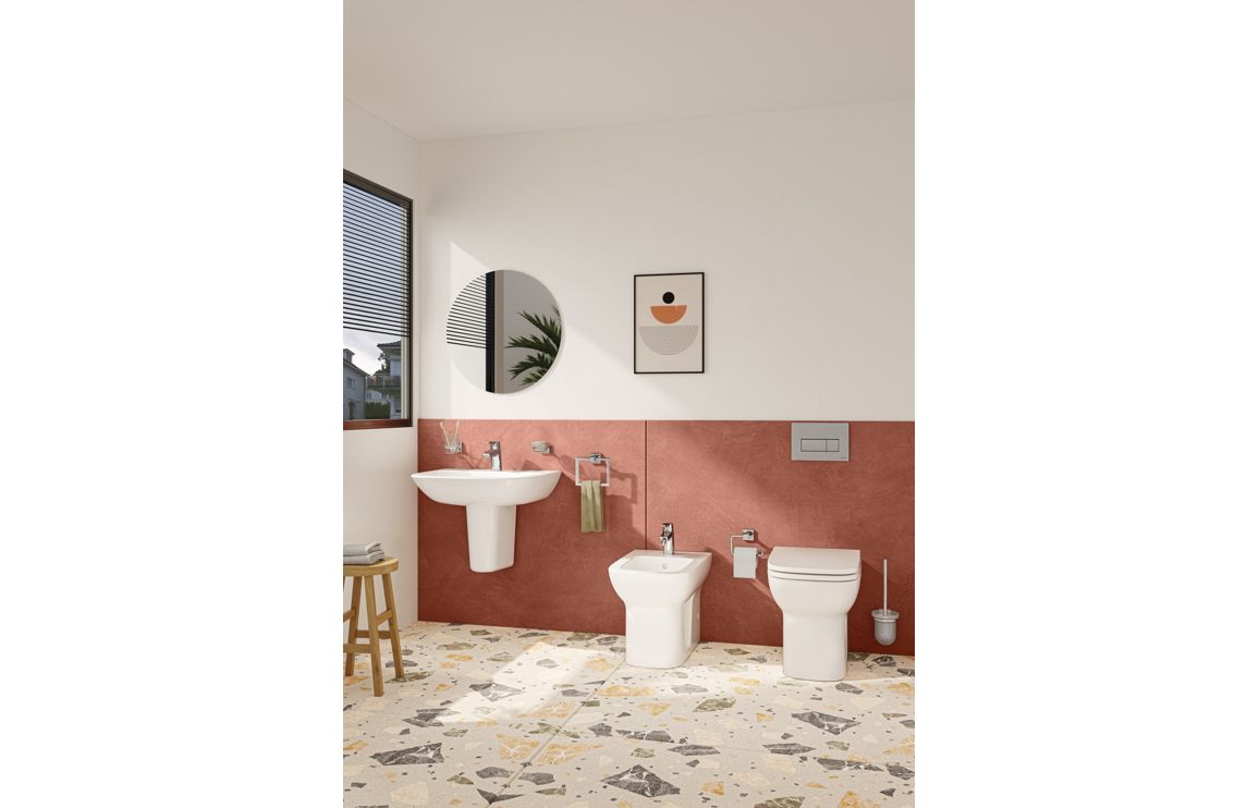 VitrA S20 Back to Wall Pan Only - White, Toilets - Image 9